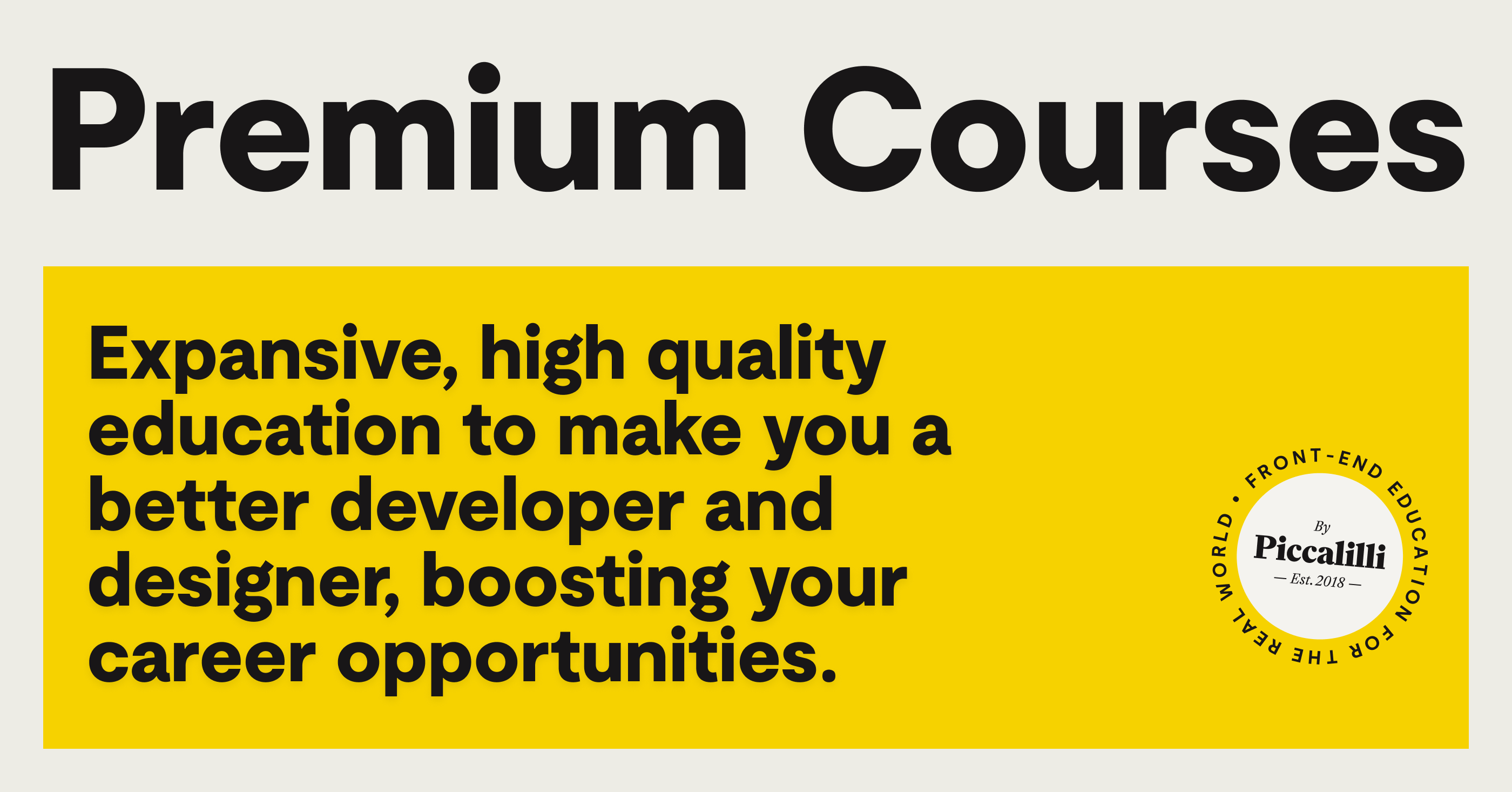 Premium Courses